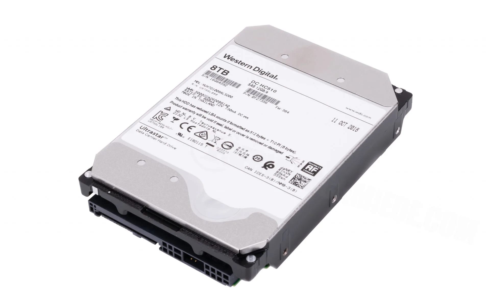 WD Ultrastar DC HC510 8TB SATA 7.2K 6Gbps 3,5" LFF